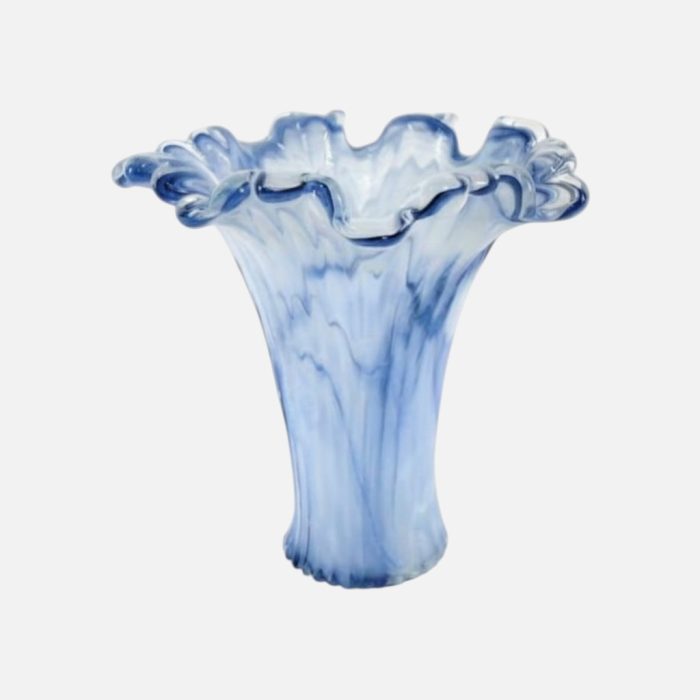 Jarra "Marinella" azul branco iris 20 cm